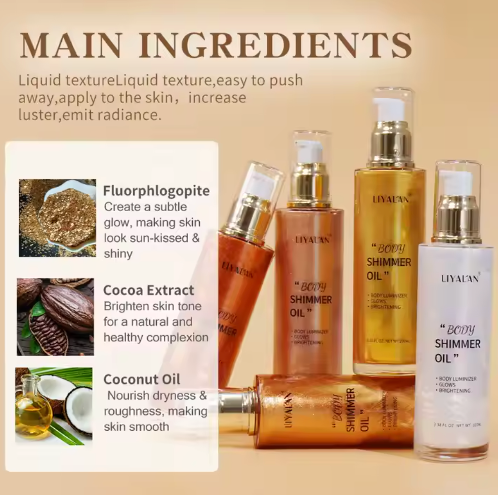 Spray & Glow – Autobronzant scintillant instantané