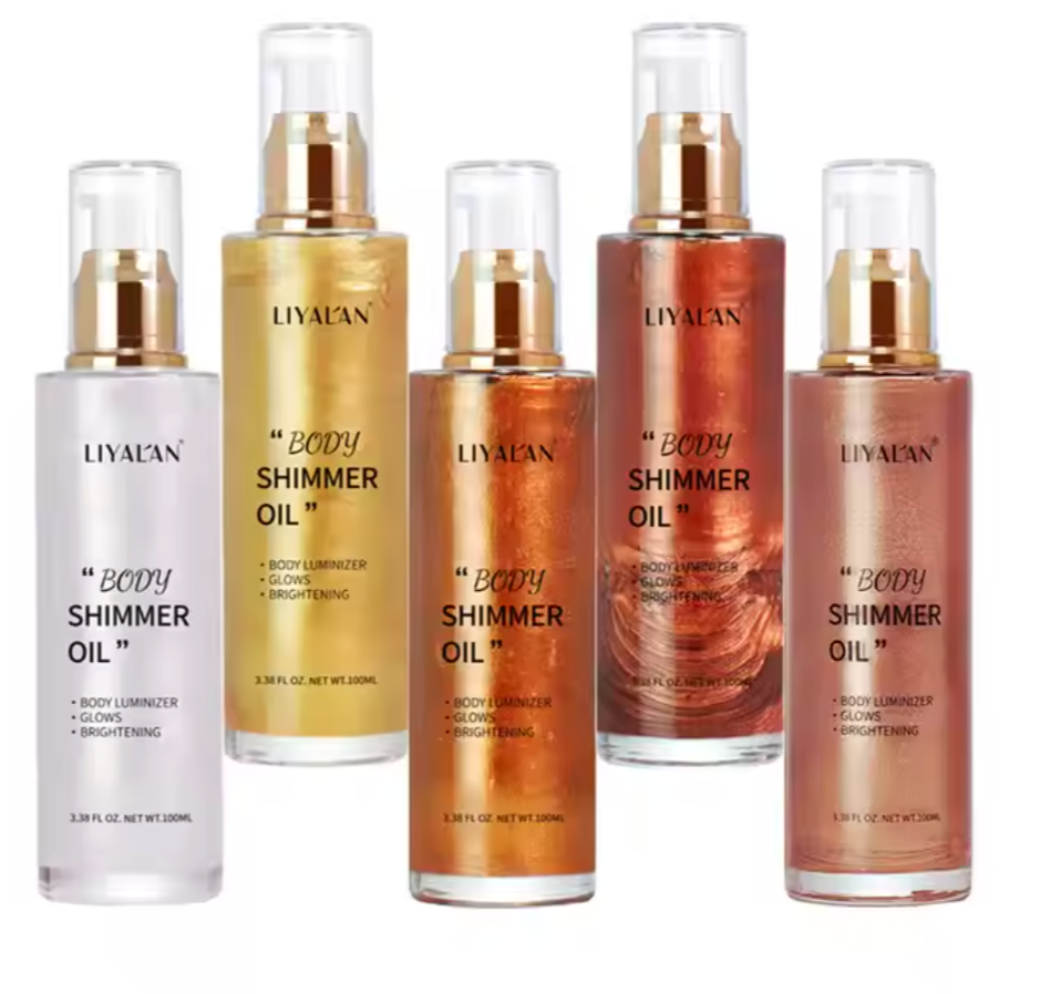 Spray & Glow – Autobronzant scintillant instantané