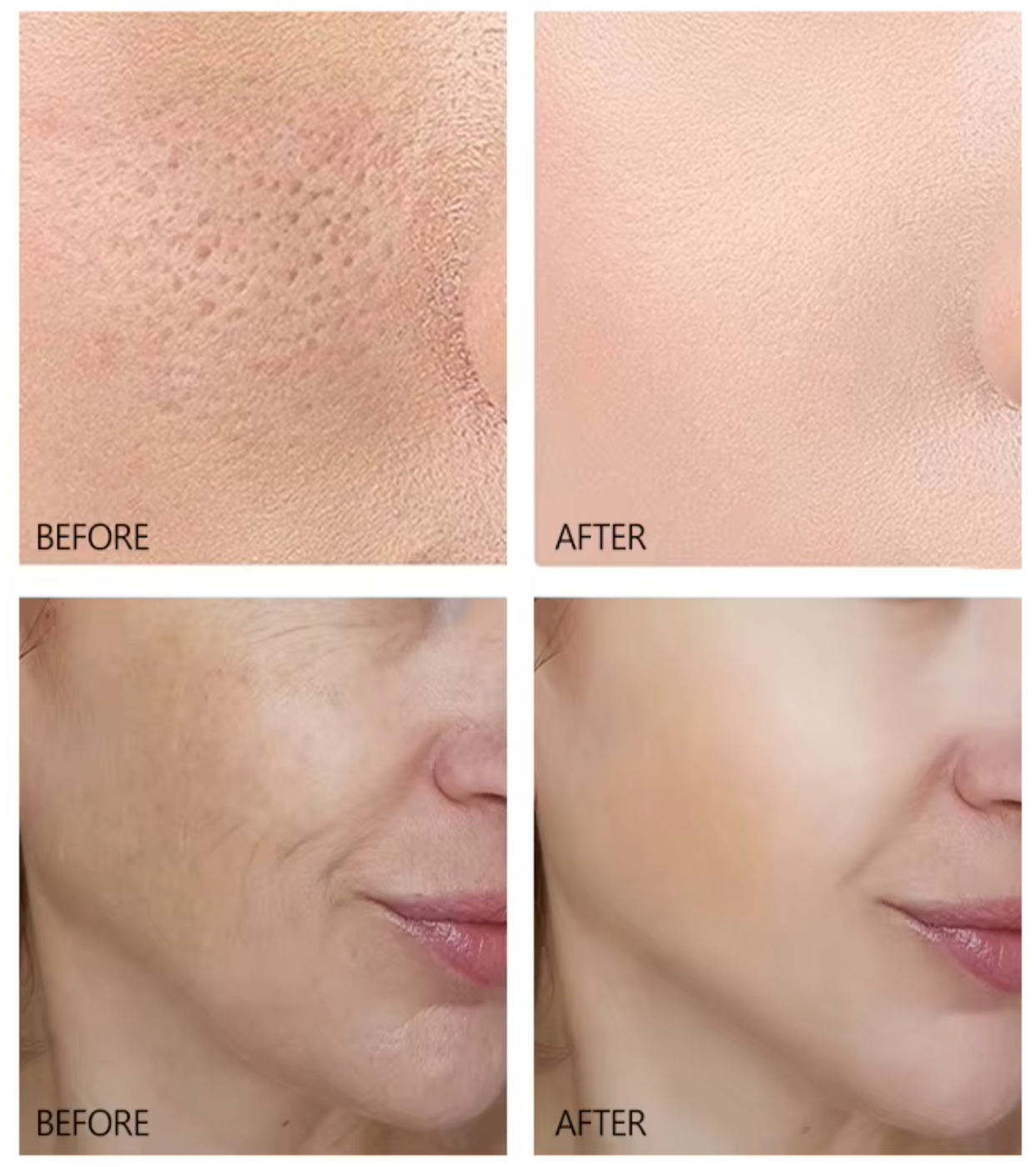 Beauté Éternelle : Le coffret de sérums pour le visage 3-en-1 ultime