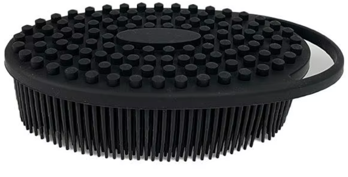 Gant de gommage corporel en silicone