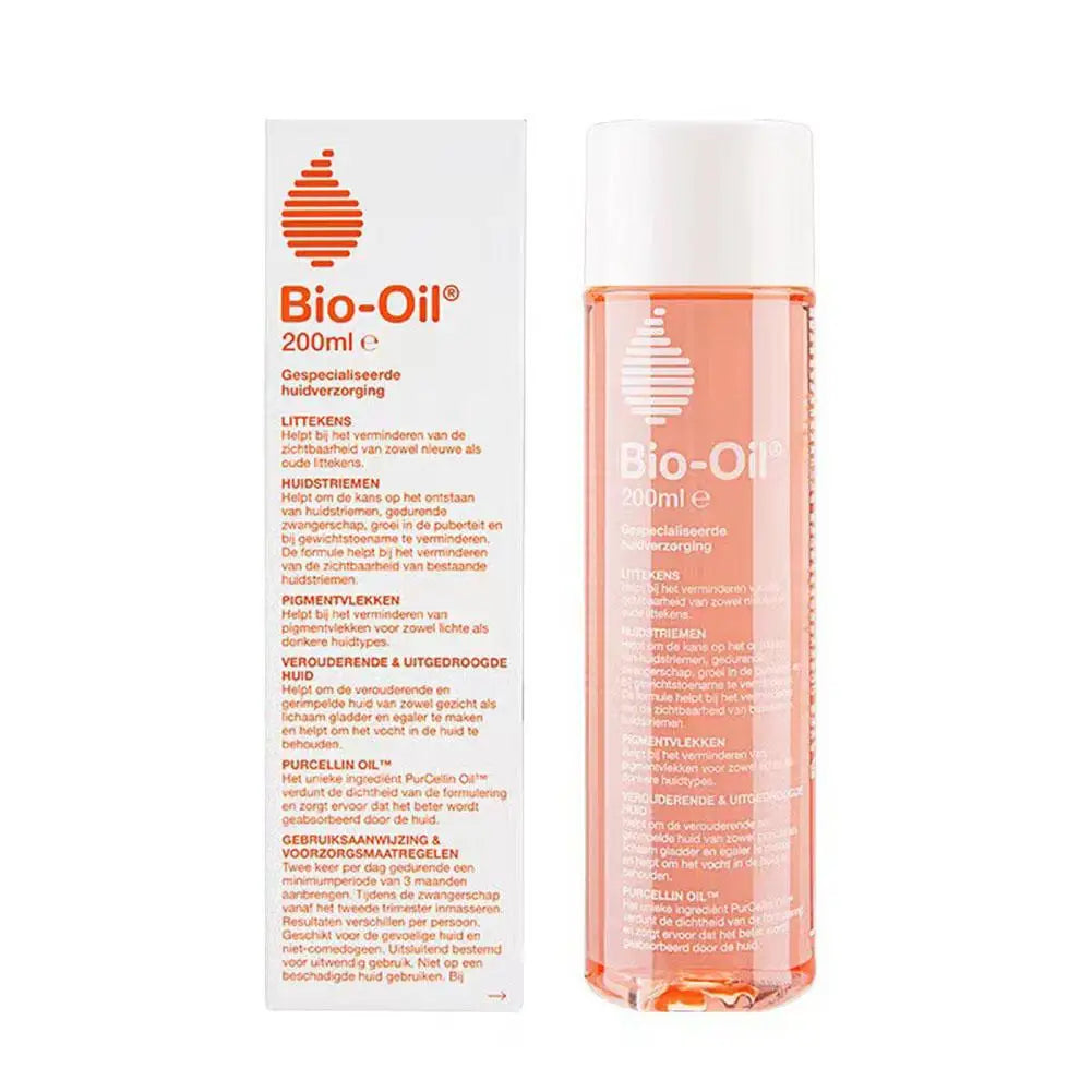 Huile essentielle de soin corporel Bio-Oil pour les vergetures et les irrégularités cutanées